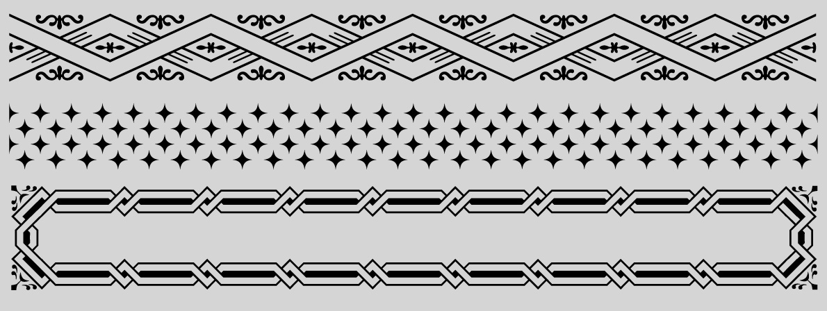 Rosart ornaments fonts